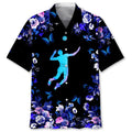 Hawaiian Shirt / Adults / S Volleyball Hawaiian Nature Hawaiian Shirt