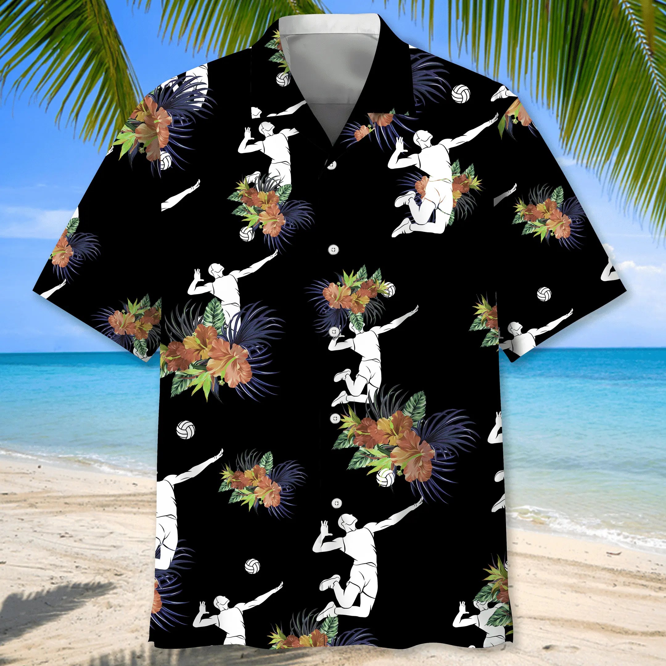 Volleyball Hawaiian Nature Hawaiian Shirt