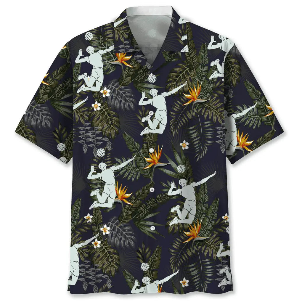 Hawaiian Shirt / Adults / S Volleyball Hawaiian Nature Hawaiian Shirt