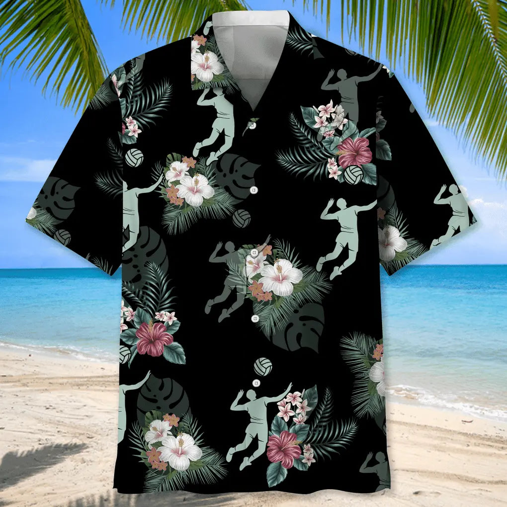 Volleyball Hawaiian Tropical Hawaiian Shirt