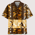 Hawaiian Shirt / Adults / S volleyball leopard skin hawaiian shirt