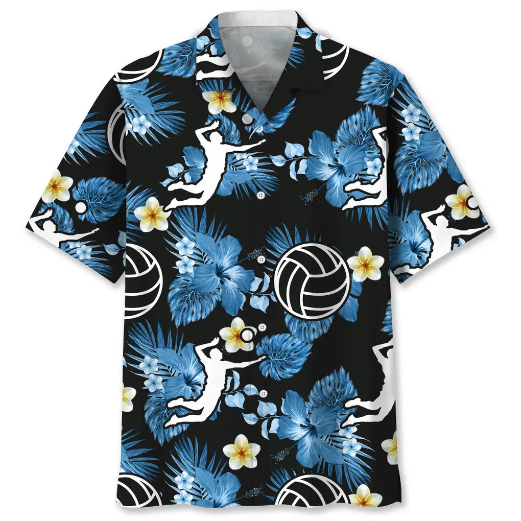 Hawaiian Shirt / Adults / S Volleyball Nature Hawaiian Shirt