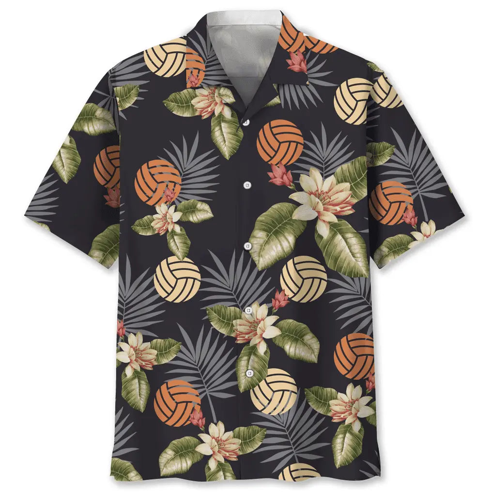 Hawaiian Shirt / Adults / S Volleyball Tropical Hawaiian Shirt