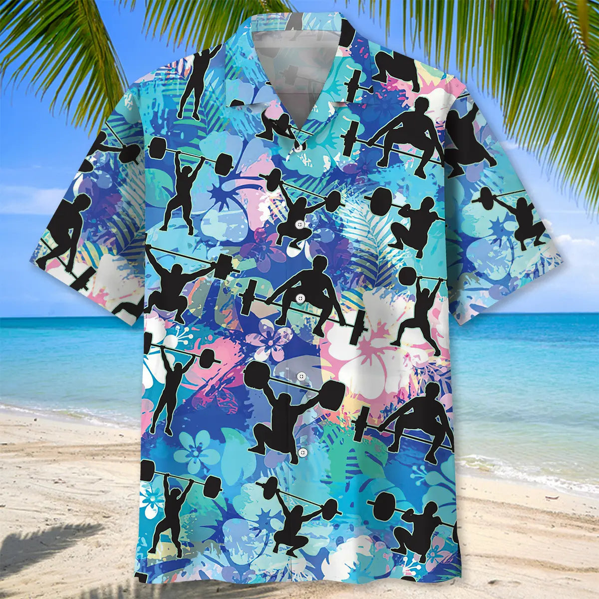 Weight Lifting Hawaiian Shirt