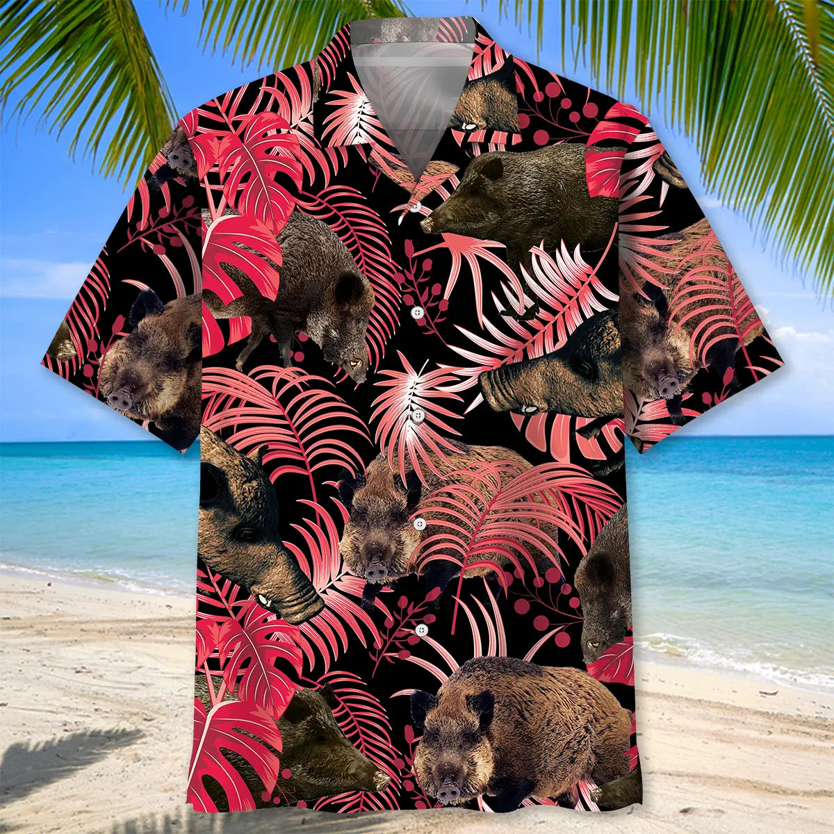 Wild Hog Hawaiian Shirt