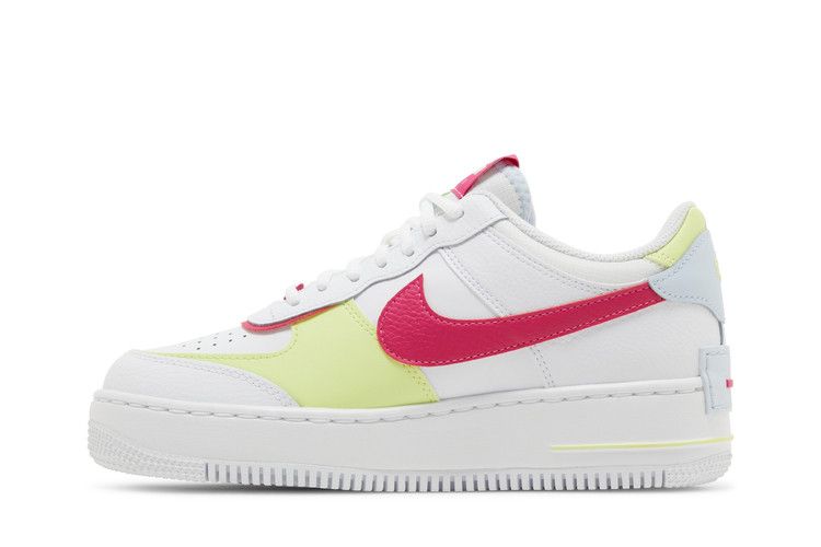 Nike Air Force 1 Shadow White Blue Tint Fireberry (Women Exclusive) FQ8885-100