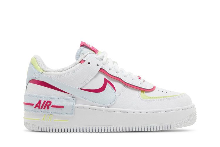 Nike Air Force 1 Shadow White Blue Tint Fireberry (Women Exclusive) FQ8885-100