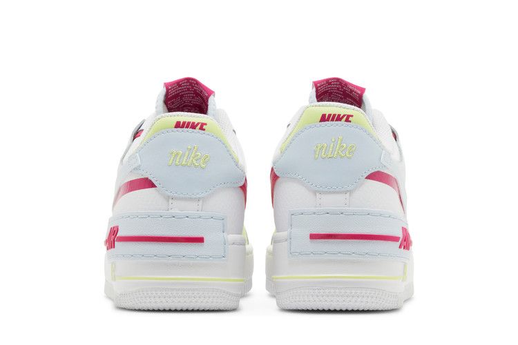 Nike Air Force 1 Shadow White Blue Tint Fireberry (Women Exclusive) FQ8885-100