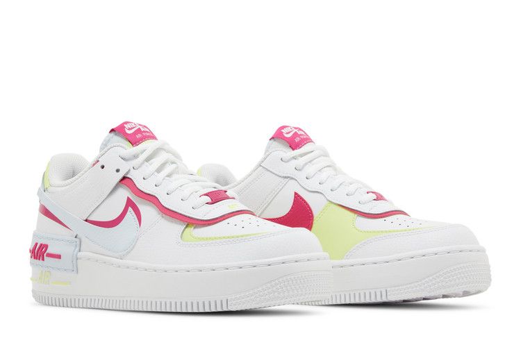 Nike Air Force 1 Shadow White Blue Tint Fireberry (Women Exclusive) FQ8885-100