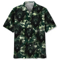 Hawaiian Shirt / Adults / S Wolf And The Darkness Of Jungle Hawaiian Shirt