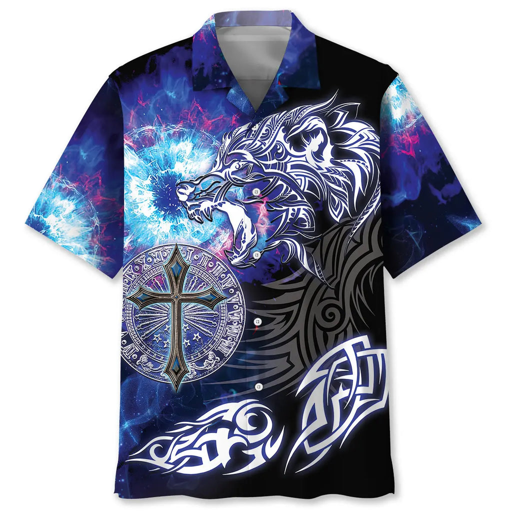 Hawaiian Shirt / Adults / S Wolf Legend Hawaiian Shirt
