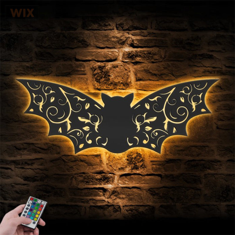 Birds LED Metal Sign 