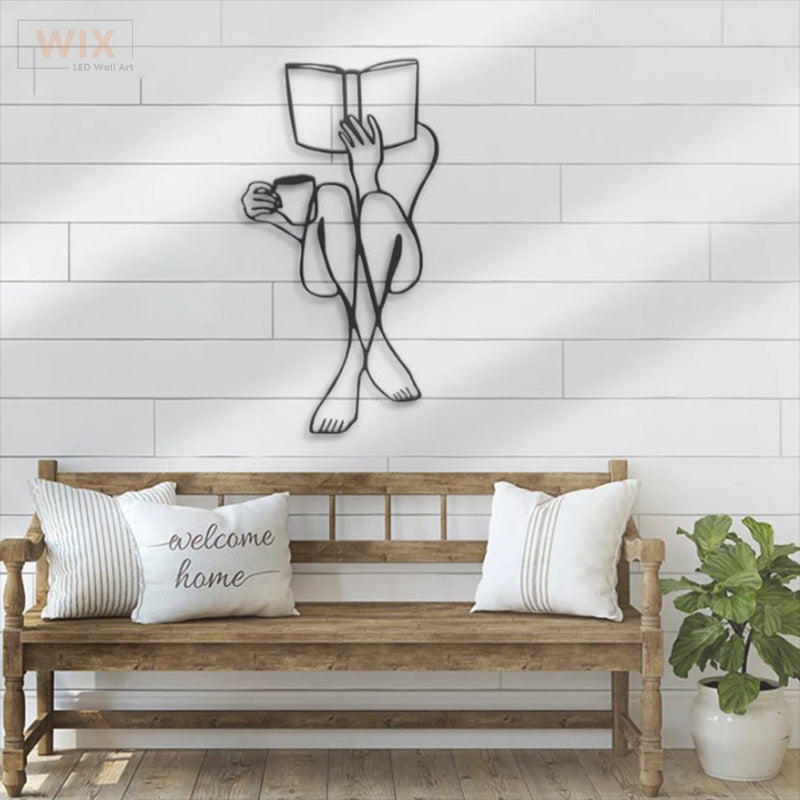 Coffee Shop LED Metal Sign 