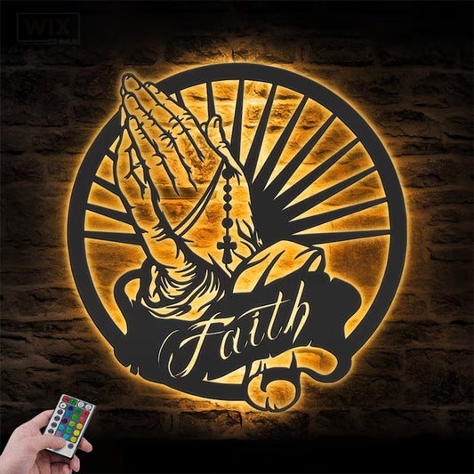 Catholic LED Metal Sign 