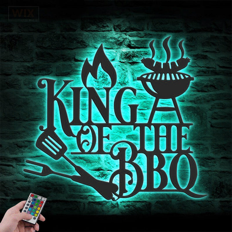 Kitchen LED Metal Sign 