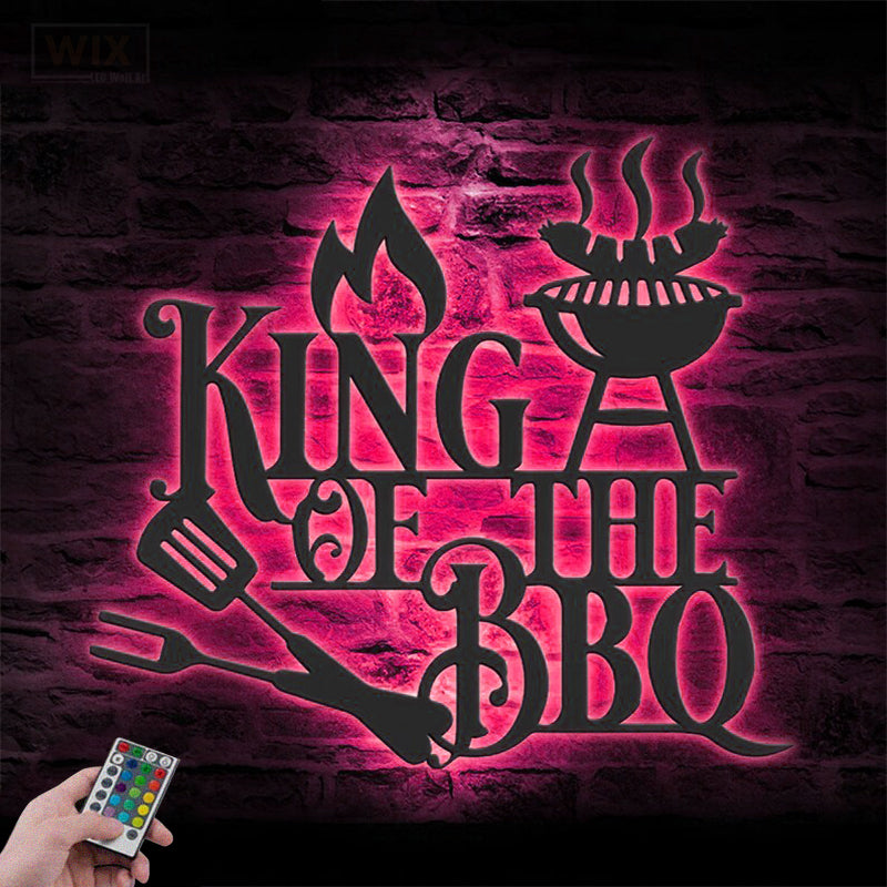 Kitchen LED Metal Sign 