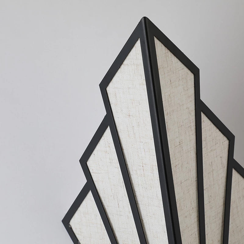 LED Wall Lamps Corridor Aisle Staircase Bedroom Wall Lights Hotel Bedside Lamp fanshaped Indoor Decoration Lighting E14 5W