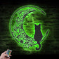 Cat Led Metal Sign 