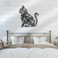 Cat Led Metal Sign 