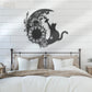Cat Led Metal Sign 