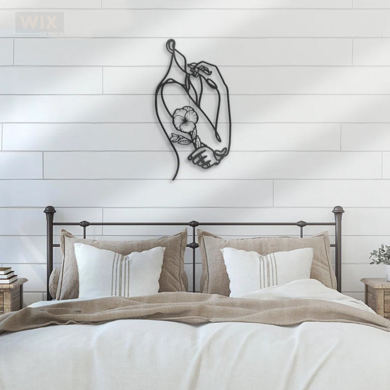 Flower Led Metal Sign – Vinamaker