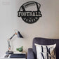 Football Led Metal Sign 
