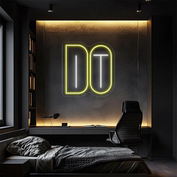 Do It Motivational LED Neon Wall Art - Neon Sign