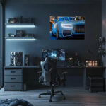 LED Car Neon Sign – UV-Printed Acrylic, Easy Install