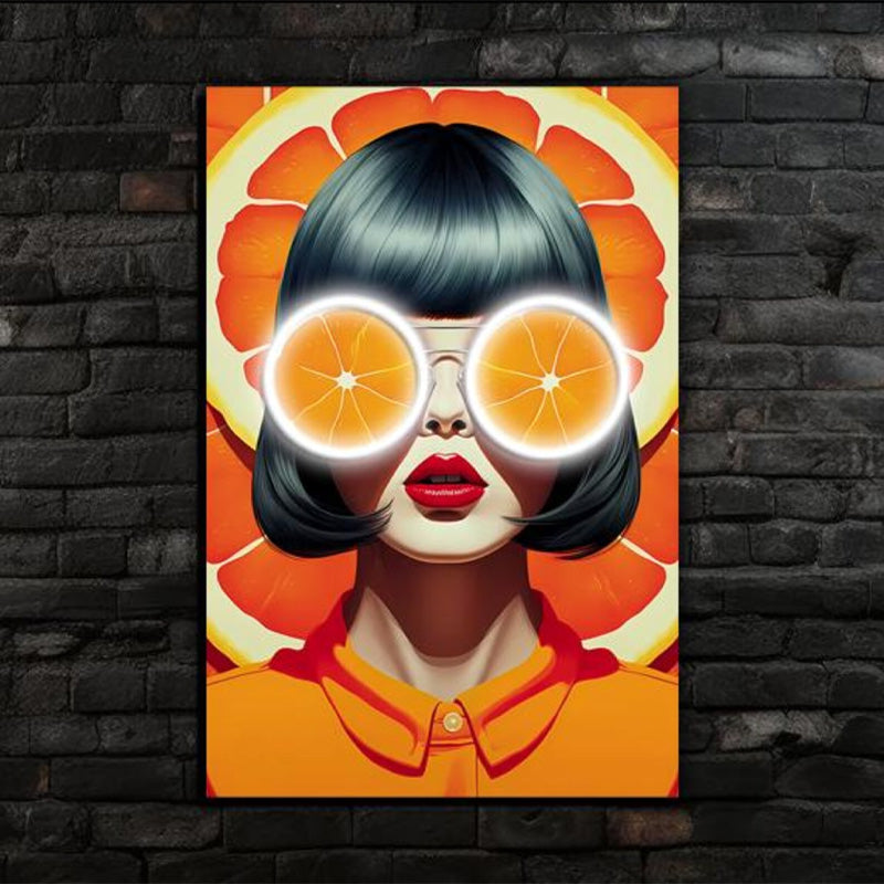 1OrangePopArtGirlPortrait_NeonUVPrintPlexiglassWallArt.jpg