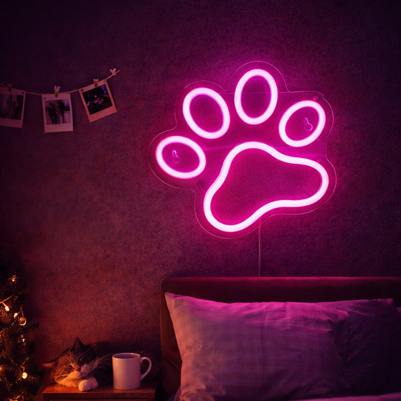 1PinkPawPrintNeonSign_CutePetLEDWallLight.jpg