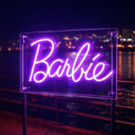 Purple Neon “Barbie” Wall Sign – Iconic Feminine LED Logo for Stylish, Trendy and Playful Spaces