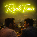 Real Time Script LED Neon Sign for Office, Studio, Home Decor and Wall Decoration