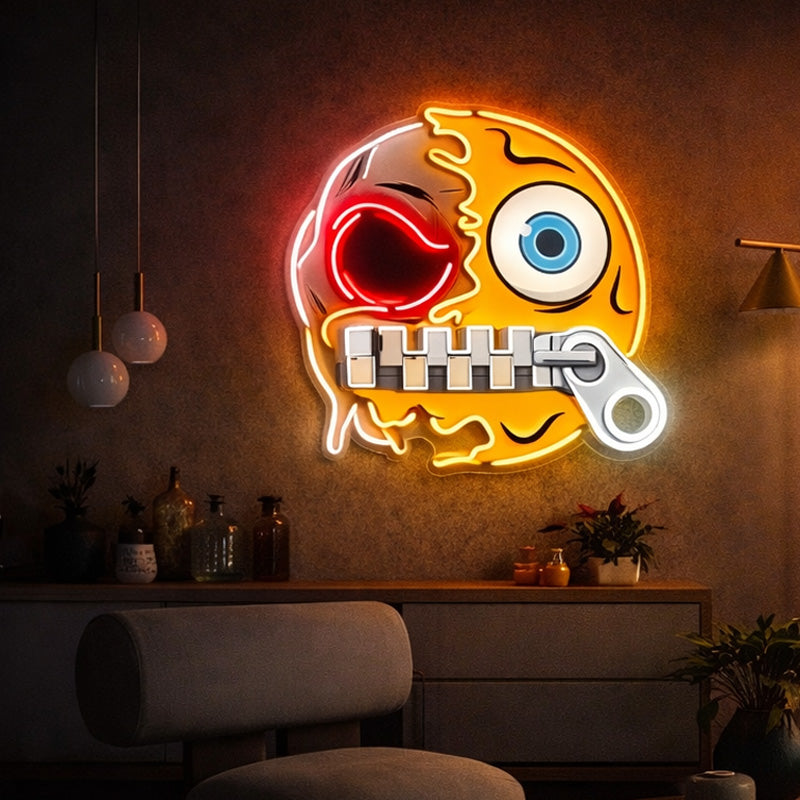 1ZipperFaceSkullNeonSign_MeltedSkullLEDWallArtwithZippedMouth.jpg
