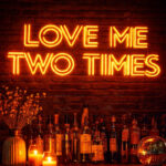 “Love Me Two Times” Custom Neon Sign – LED Neon Light for Bedroom Decor, Wedding, Party & Aesthetic Wall Art