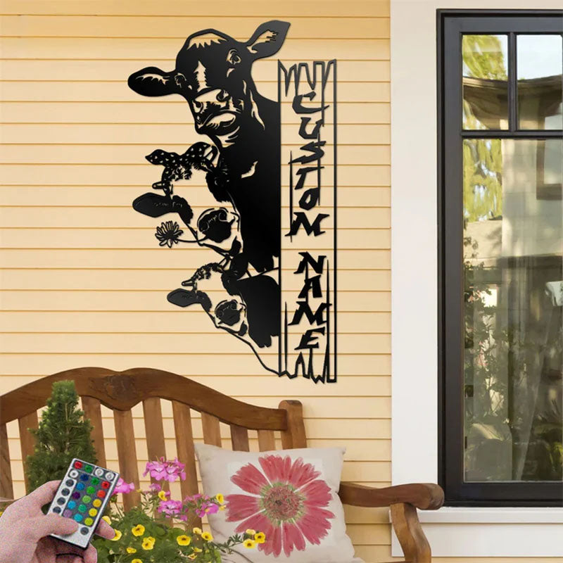 2CustomNameCowMetalWallSignsWithRGBLedLight.jpg