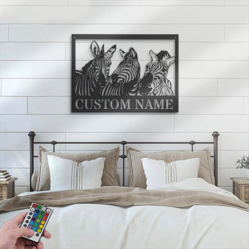 2CustomNameZebraLoverNameSignHomeDecorMetalWallSignsWithRGBLedLight.jpg