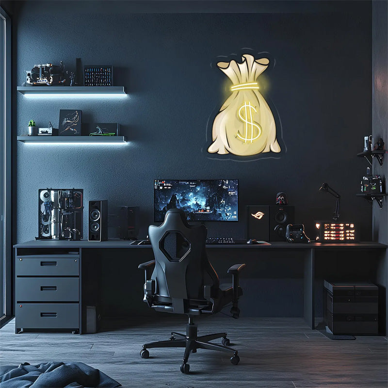 2MoneyBagNeonPoster_GoldDollarSignPlexiglassWallArt.jpg
