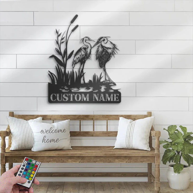 2PersonalizedCoupleHeronBirdMetalWallSignsWithRGBLedLight.jpg