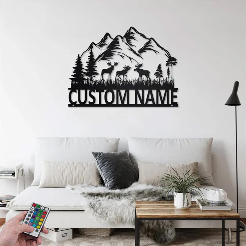 2PersonalizedMooseMoutainMetalWallSignsWithRGBLedLight.jpg
