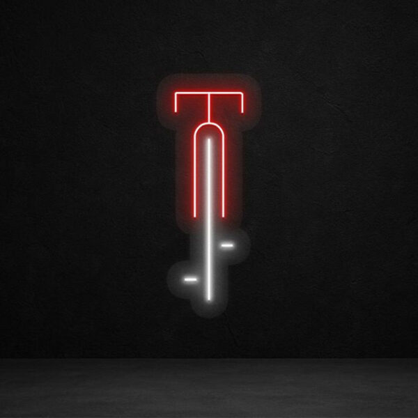 Bicycle Neon Sign – LED Wall Light with Dimmer | Café & Bar Decor