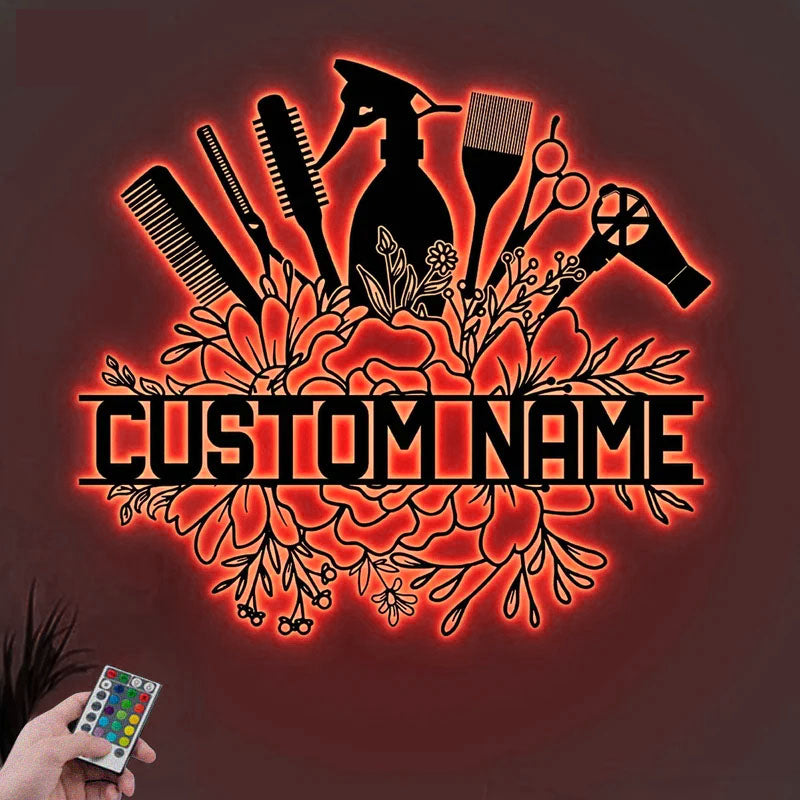 3CustomNameHairSalon_MetalWallSignsWithRGBLedLight.jpg