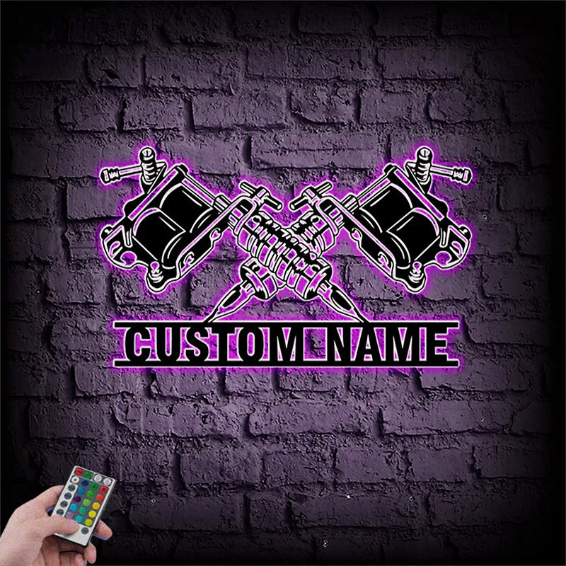 3CustomNameTattooShopMetalWallSignsWithRGBLedLight.jpg
