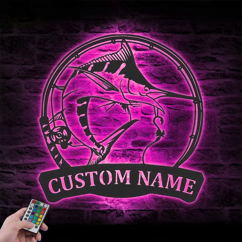 3PersonalizedAtlanticBlueMarlinFishingMetalWallSignsWithRGBLedLight.jpg