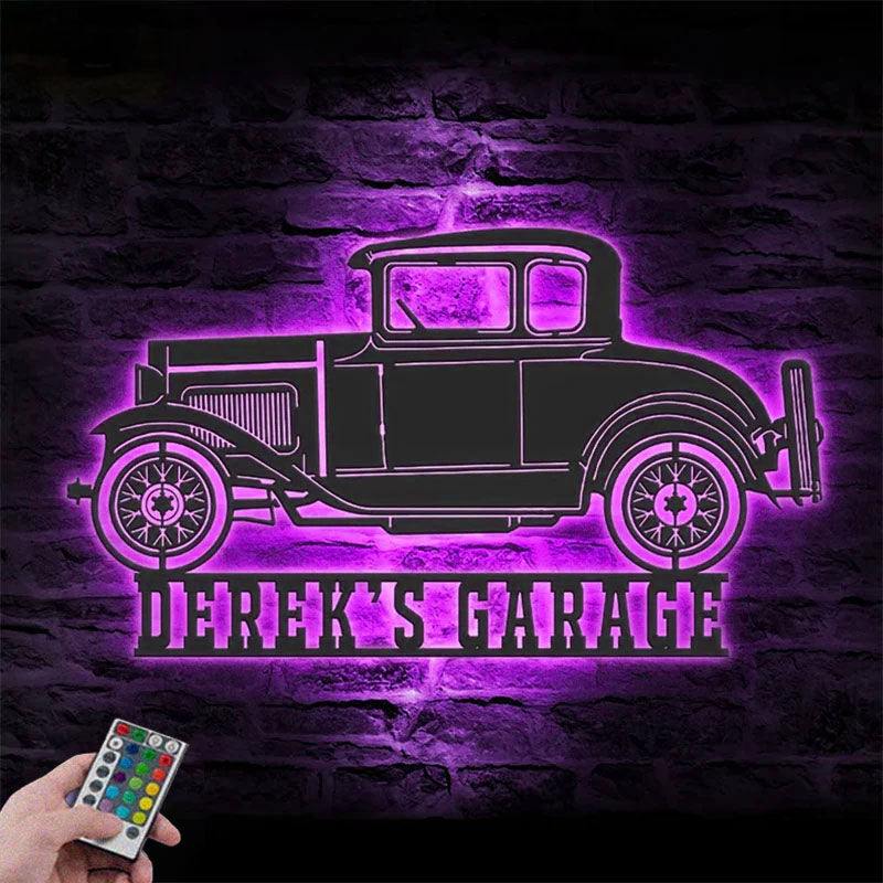 3PersonalizedGarageMetalWallSignsWithRGBLedLight1.jpg