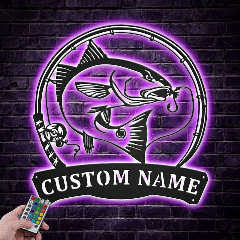 3PersonalizedRedDrumFishingFishPoleMetalWallSignsWithRGBLedLight.jpg
