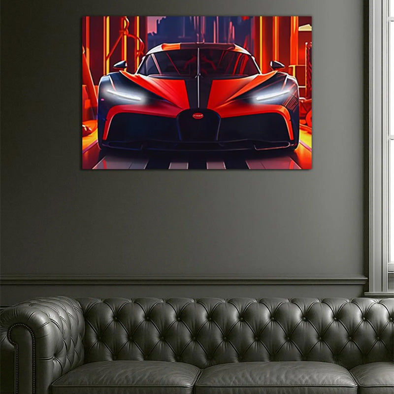 3UVPrintedNeonSportsCarWallArt_ModernAutomotiveCanvasforGamerRoom_ManCave.jpg