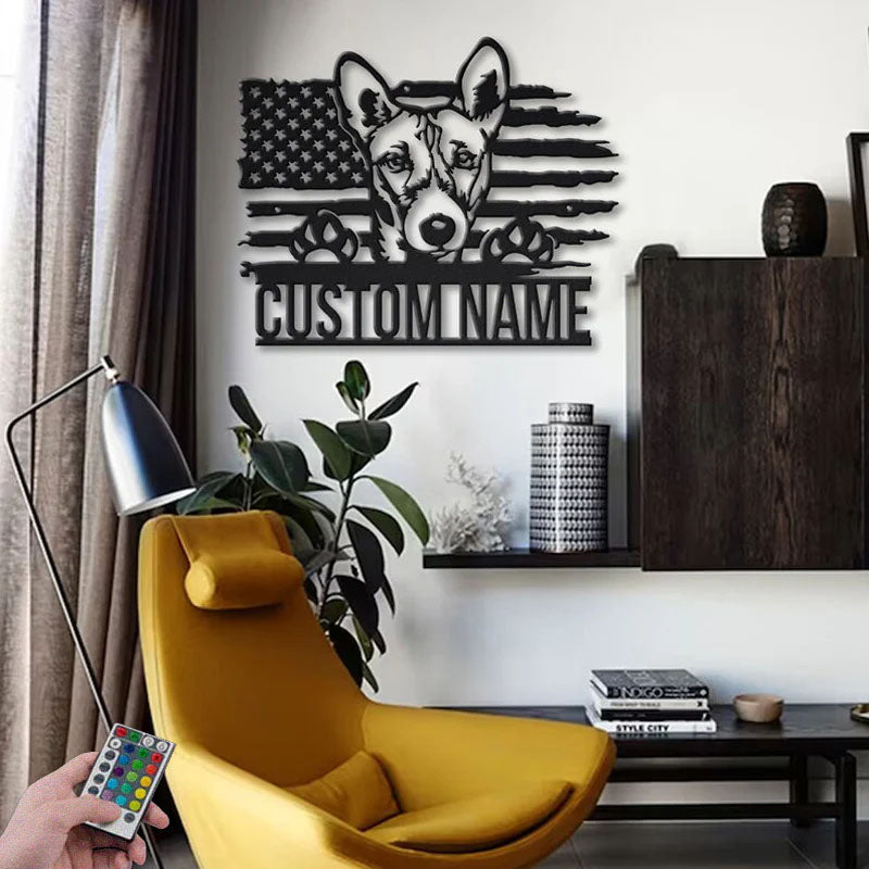 4CustomNameUSBasenjiDog_MetalWallSignsWithRGBLedLight.jpg