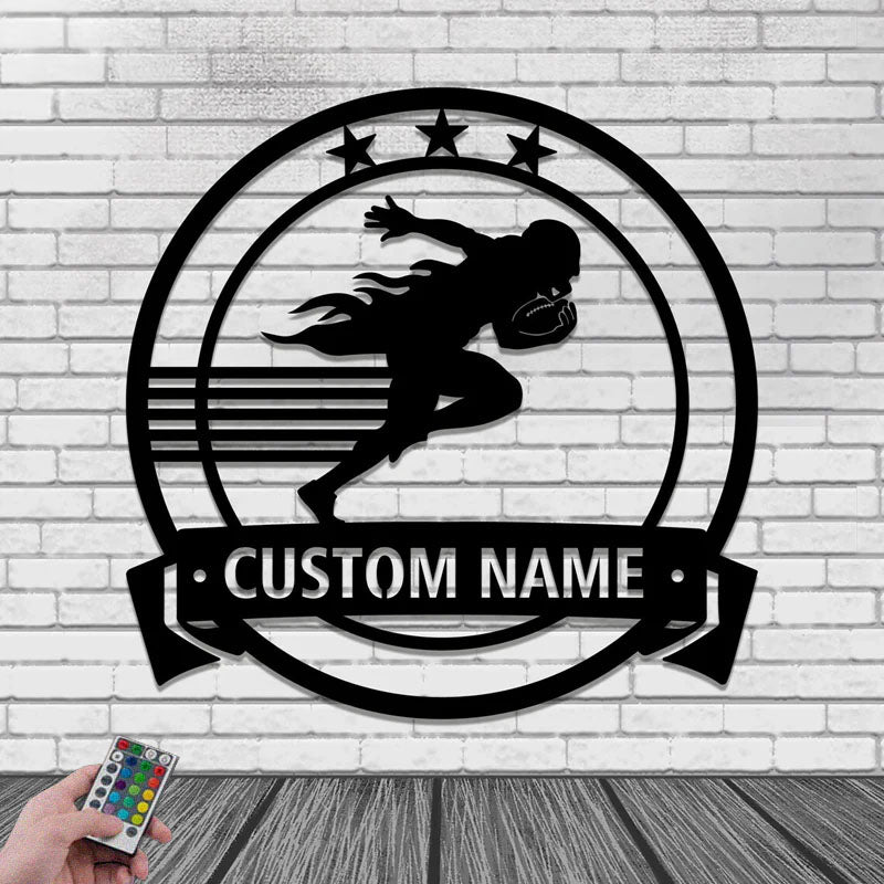 4PersonalizedFootballGift_MetalWallSignsWithRGBLedLight.jpg