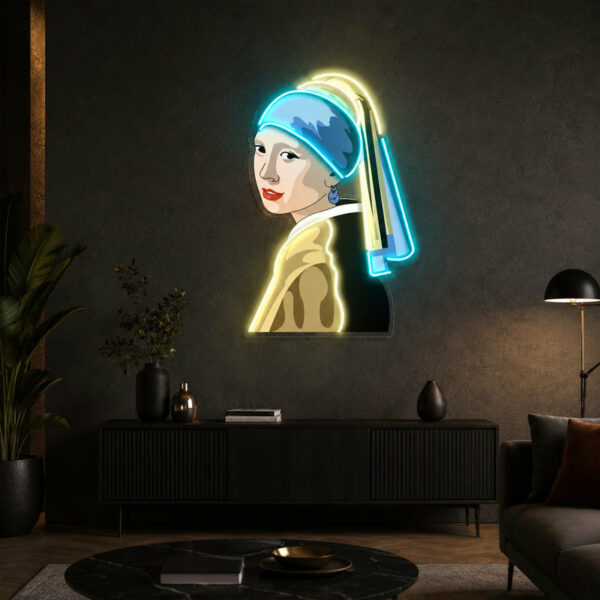 Abstract Neon Art - Classic Girl LED Wall Decor Sign