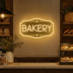 Bakery Neon Sign - Classic Bakery LED Wall Decor Sign